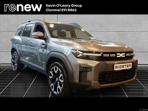 Dacia Bigster SUV, Petrol Hybrid, 2026, Grey