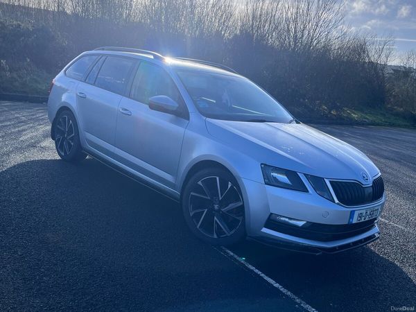 Skoda Octavia Estate, Diesel, 2019, Grey