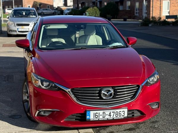 Mazda Mazda6 Saloon, Diesel, 2016, Red