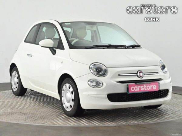 Fiat 500 Hatchback, Petrol, 2016, White