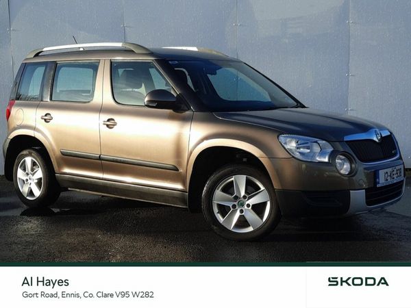 Skoda Yeti SUV, Diesel, 2012, Brown