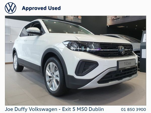 Volkswagen T-Cross SUV, Petrol, 2026, White
