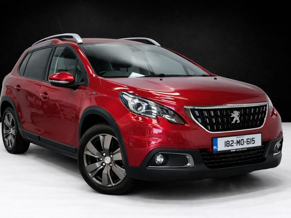 Peugeot 2008 Estate, Petrol, 2018, Red