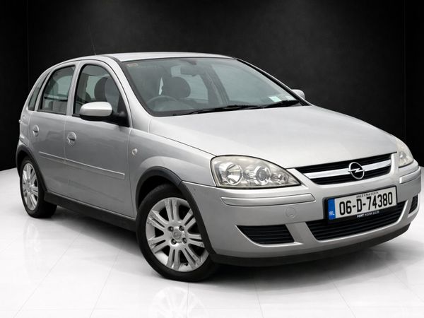 Opel Corsa Hatchback, Petrol, 2006, Silver