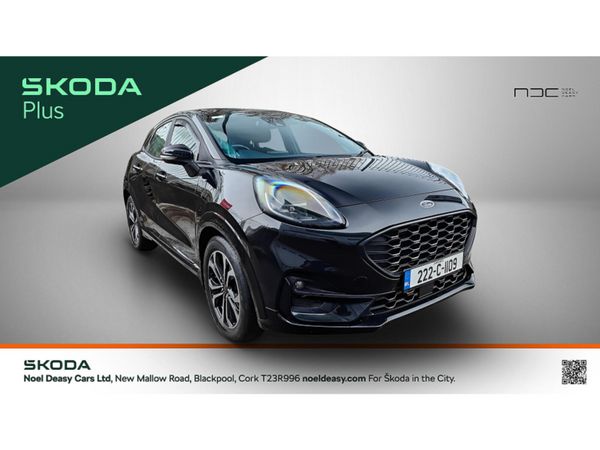 Ford Puma MPV, Petrol Hybrid, 2022, Black