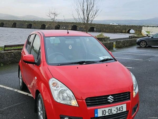 Suzuki Splash Hatchback, Petrol, 2010, Red
