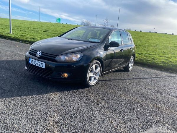 Volkswagen Golf Hatchback, Diesel, 2012, Black
