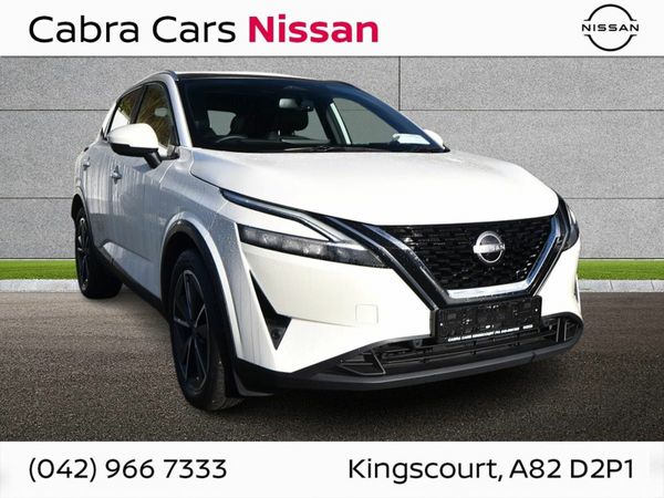 Nissan Qashqai SUV, Petrol Hybrid, 2023, White