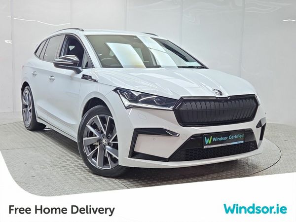 Skoda Enyaq SUV, Electric, 2025, White