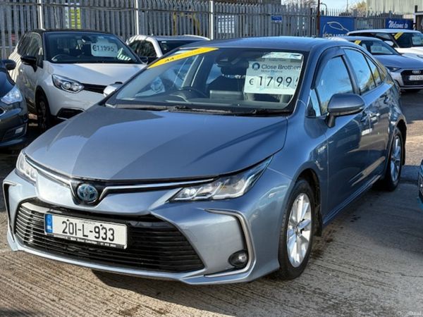 Toyota Corolla Saloon, Petrol Hybrid, 2020, Grey