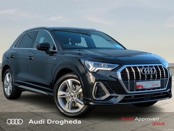 Audi Q3 SUV, Petrol Hybrid, 2024, Black