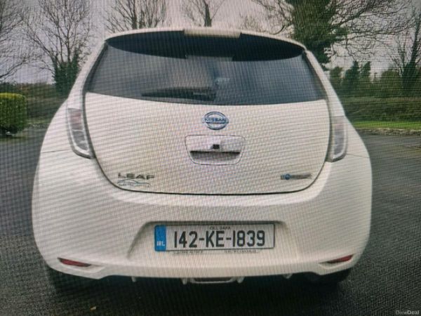 Nissan Leaf Hatchback, Electric, 2014, White