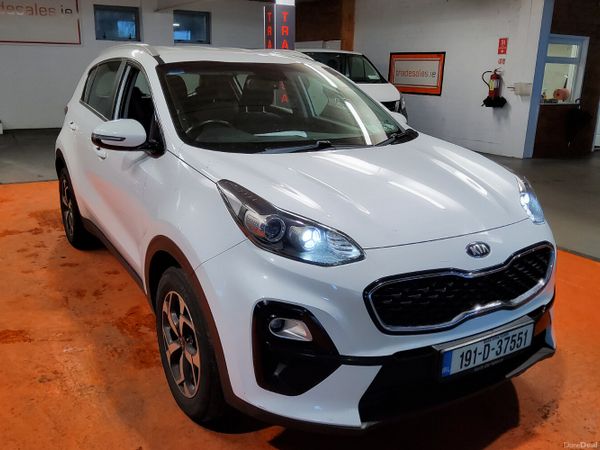 Kia Sportage SUV, Diesel, 2019, White