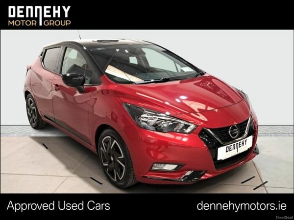 Nissan Micra Hatchback, Petrol, 2022, Red