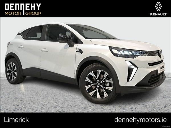 Renault Captur SUV, Petrol Hybrid, 2025, White