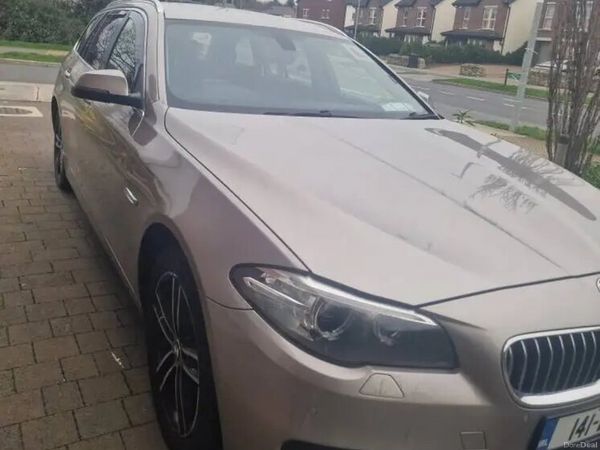BMW 5-Series Estate, Diesel, 2014, Silver