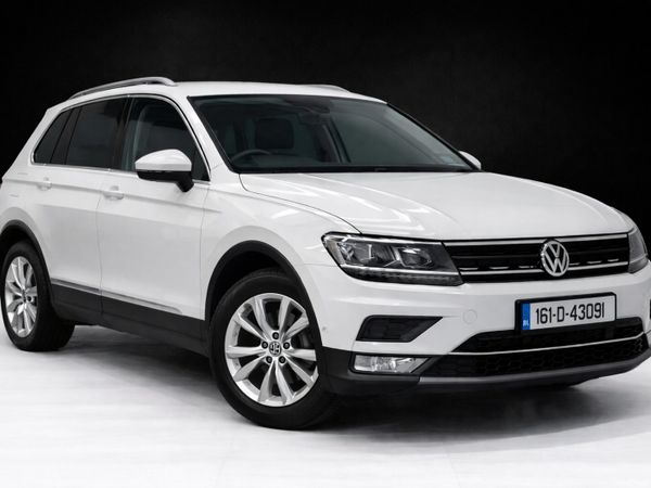 Volkswagen Tiguan SUV, Diesel, 2016, White