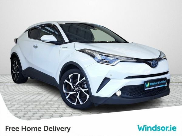 Toyota C-HR SUV, Petrol Hybrid, 2019, White