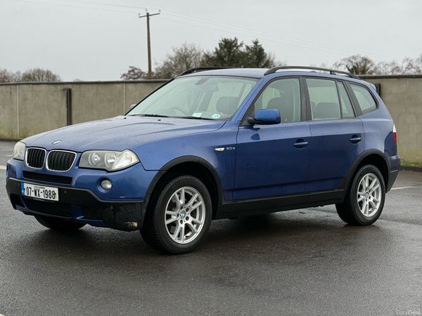 BMW X3 SUV, Diesel, 2007, Blue
