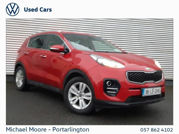 Kia Sportage SUV, Diesel, 2018, Red