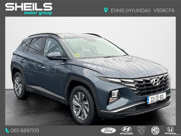 Hyundai Tucson SUV, Petrol Hybrid, 2022, Blue