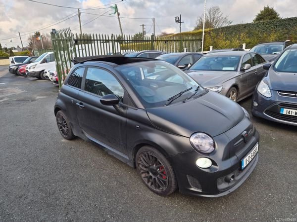 Abarth 500 Convertible, Petrol, 2011, Black
