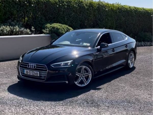 Audi A5 Hatchback, Diesel, 2018, Black