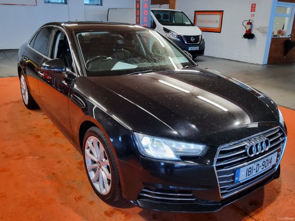 Audi A4 Saloon, Diesel, 2018, Black