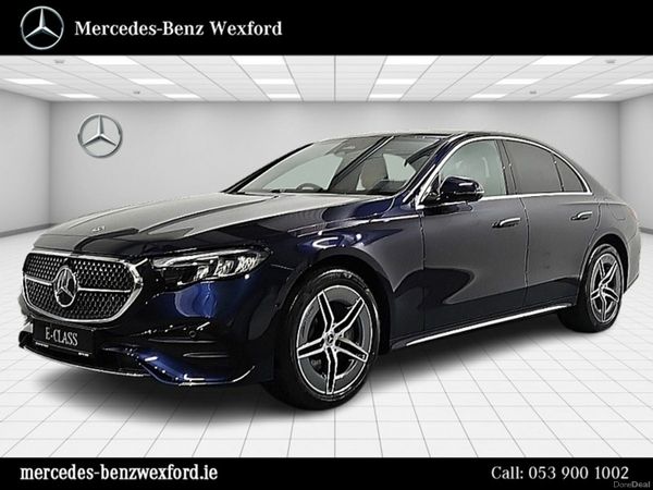 Mercedes-Benz E-Class Saloon, Diesel Plug-in Hybrid, 2026, Blue