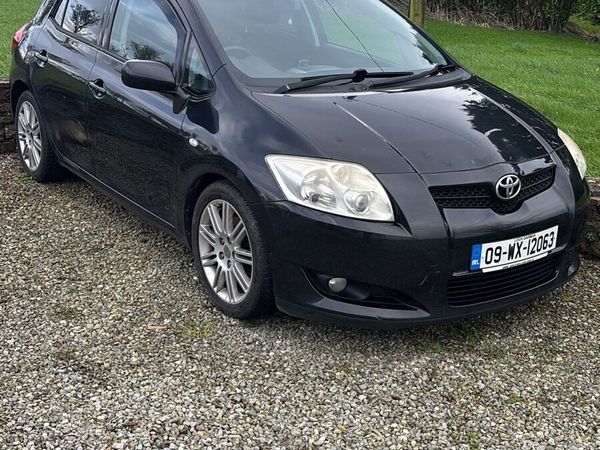 Toyota Auris Hatchback, Diesel, 2009, Black