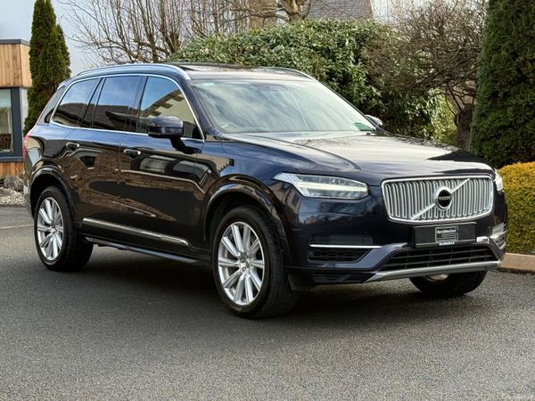 Volvo XC90 SUV, Petrol Plug-in Hybrid, 2017, Blue