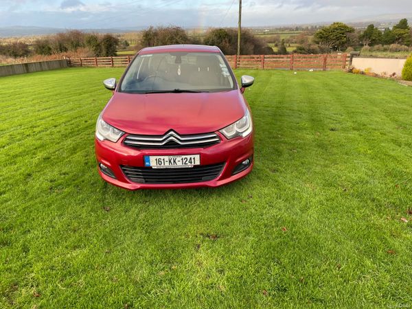 Citroen C4 Hatchback, Diesel, 2016, Red