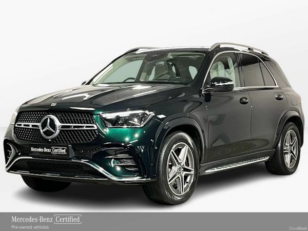 Mercedes-Benz GLE SUV, Diesel Plug-in Hybrid, 2024, Green