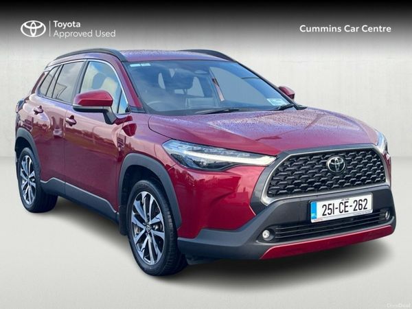 Toyota Corolla Cross Hatchback, Petrol Hybrid, 2025, Red
