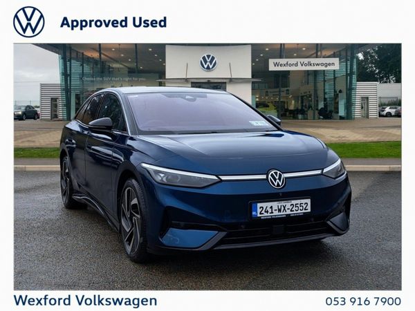 Volkswagen ID.7 Hatchback, Electric, 2024, Blue