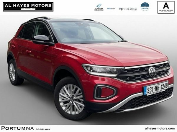 Volkswagen T-Roc SUV, Petrol, 2023, Red