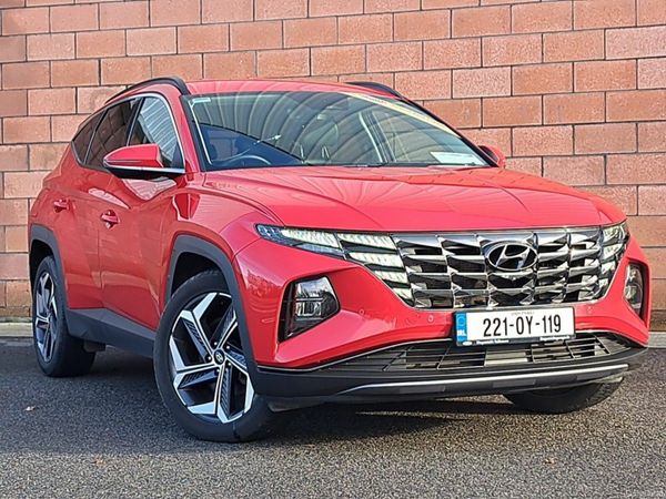 Hyundai Tucson SUV, Petrol Plug-in Hybrid, 2022, Red