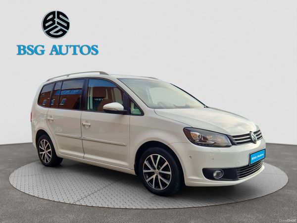 Volkswagen Touran MPV, Petrol, 2014, White