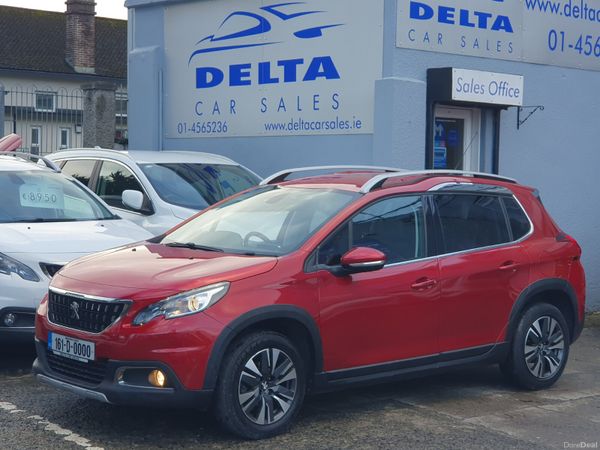Peugeot 2008 SUV, Petrol, 2016, Red