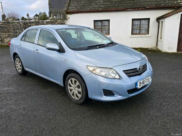Toyota Corolla Saloon, Petrol, 2008, Blue