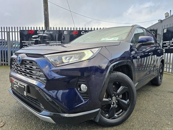 Toyota RAV4 SUV, Petrol Hybrid, 2019, Blue