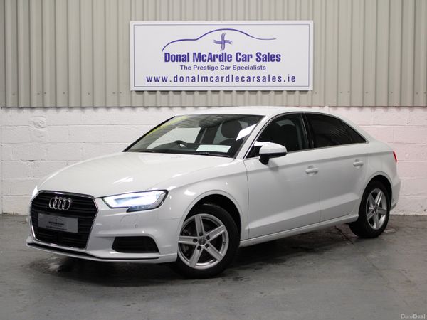 Audi A3 Saloon, Petrol, 2017, White