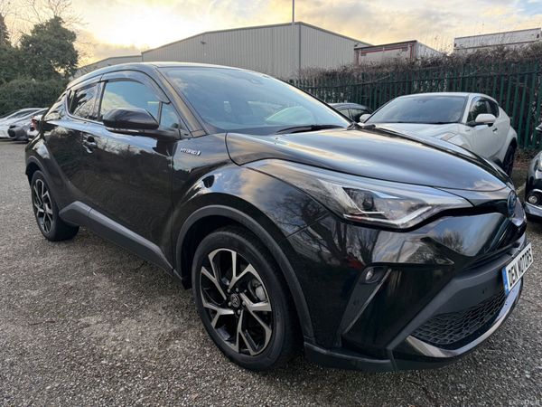 Toyota C-HR SUV, Petrol Hybrid, 2020, Black