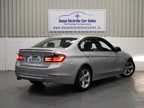 BMW 3-Series Saloon, Diesel, 2014, Silver