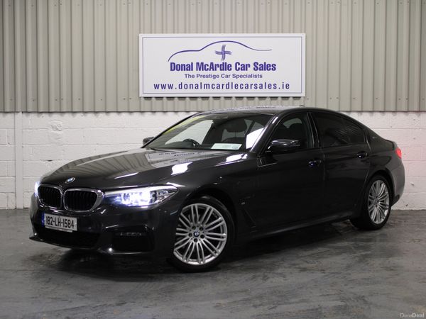 BMW 5-Series Saloon, Petrol Plug-in Hybrid, 2018, Grey