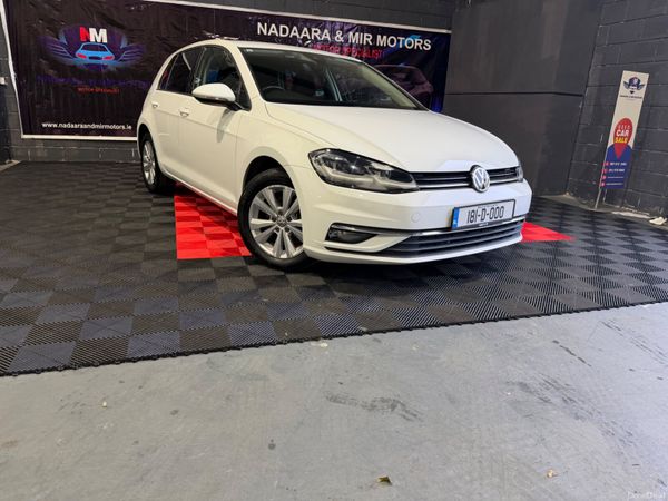 Volkswagen Golf Hatchback, Petrol, 2018, White