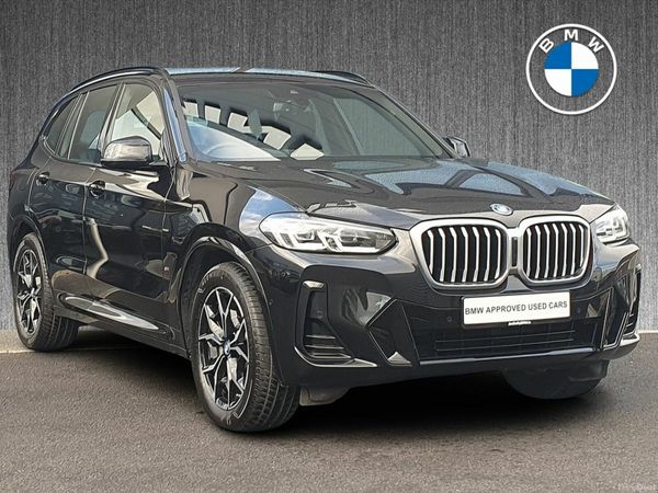 BMW X3 SUV, Petrol Plug-in Hybrid, 2023, Black