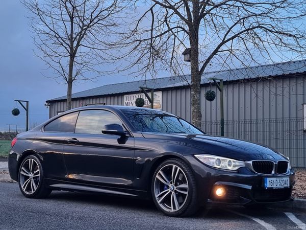 BMW 4-Series Coupe, Diesel, 2016, Black