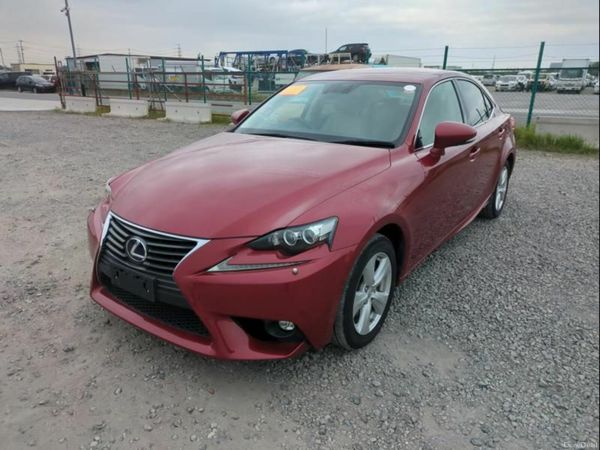 Lexus IS Saloon, Petrol Hybrid, 2015, Red