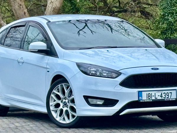 Ford Focus Hatchback, Petrol, 2018, White